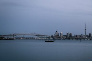 Harbour bridge of Auckland 